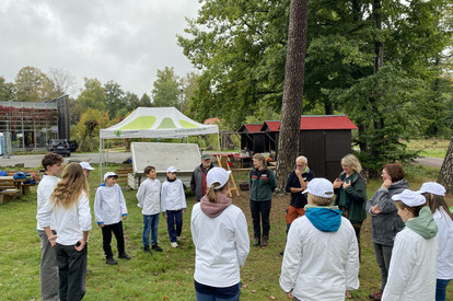 Outdoorkochen im Haus der Nachhaltigkeit, Johanniskreuz