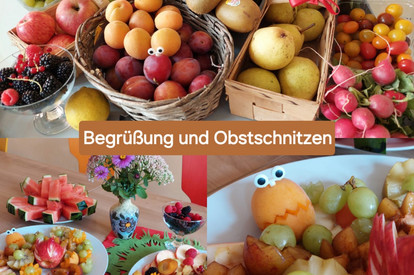 Obst-und Gemüseschnitzerei