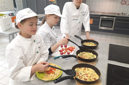Spargelomelette mit Bemme