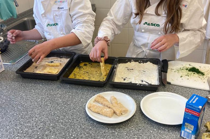 Fischstäbchen aus eigener Herstellung