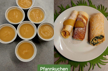 Pfannkuchen süß und herzhaft