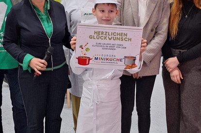 Kartoffelsalat Wettbewerb der sächsischen Miniköche auf der ISS GUT in Leipzig