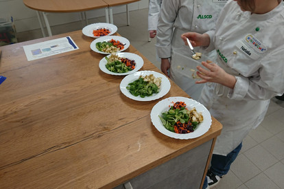 Winterlicher Brotsalat