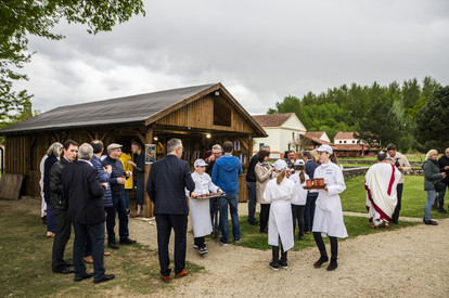 Eröffnung Experimental-Archäologischer Bereich am 03.05.2019 in der Villa Borg