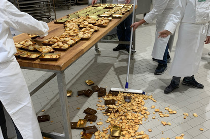 Monatstreffen 13 Bäckerei Mack, weihnachtliches Backen